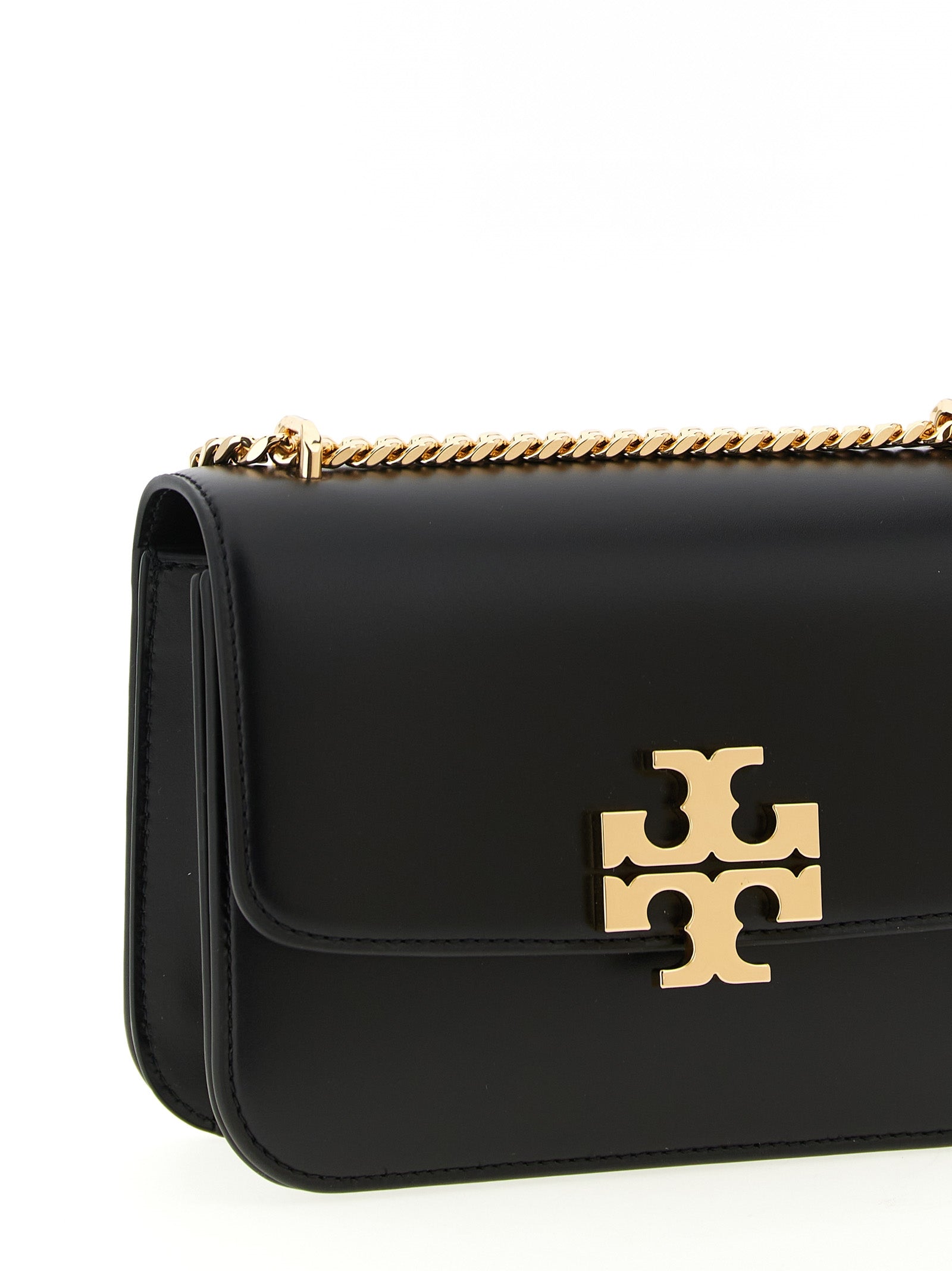 Black Calfskin Crossbody Bag