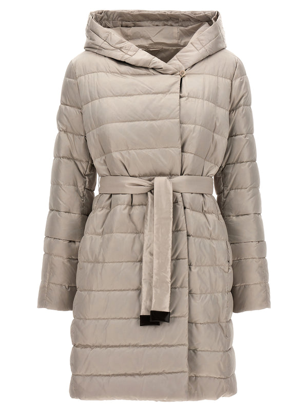 Max Mara 57% Polyamide down jacket in white