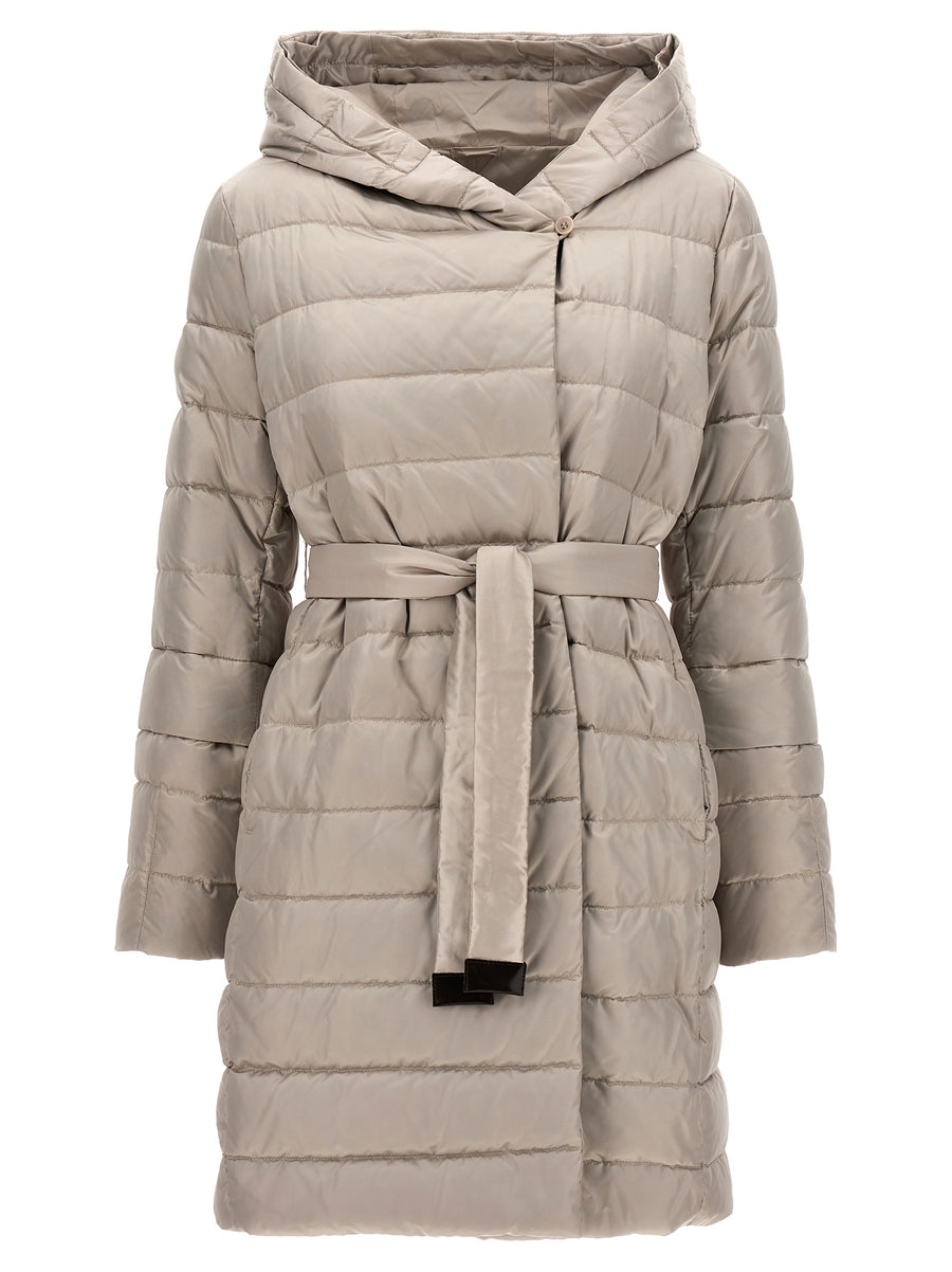 Max Mara 57% Polyamide down jacket in white