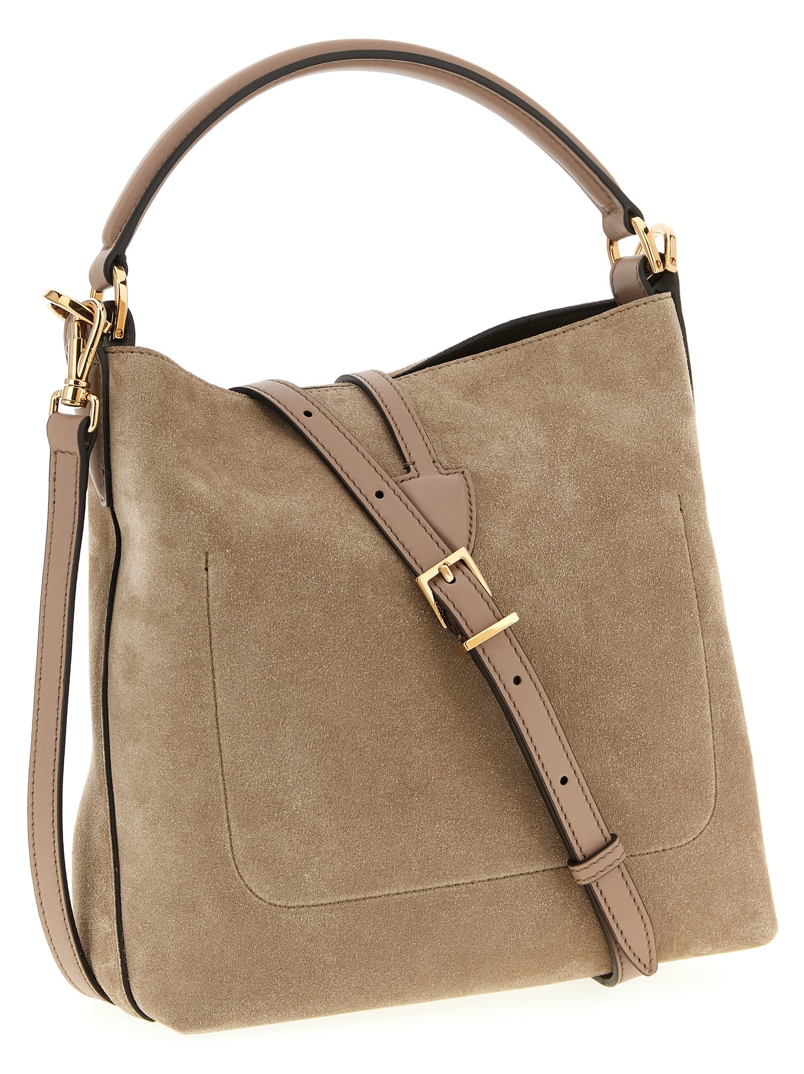Beige Calfskin Handbag Bag