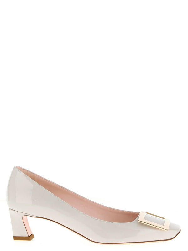Roger Vivier 100% calfskin leather (Bos Taurus) pump in white