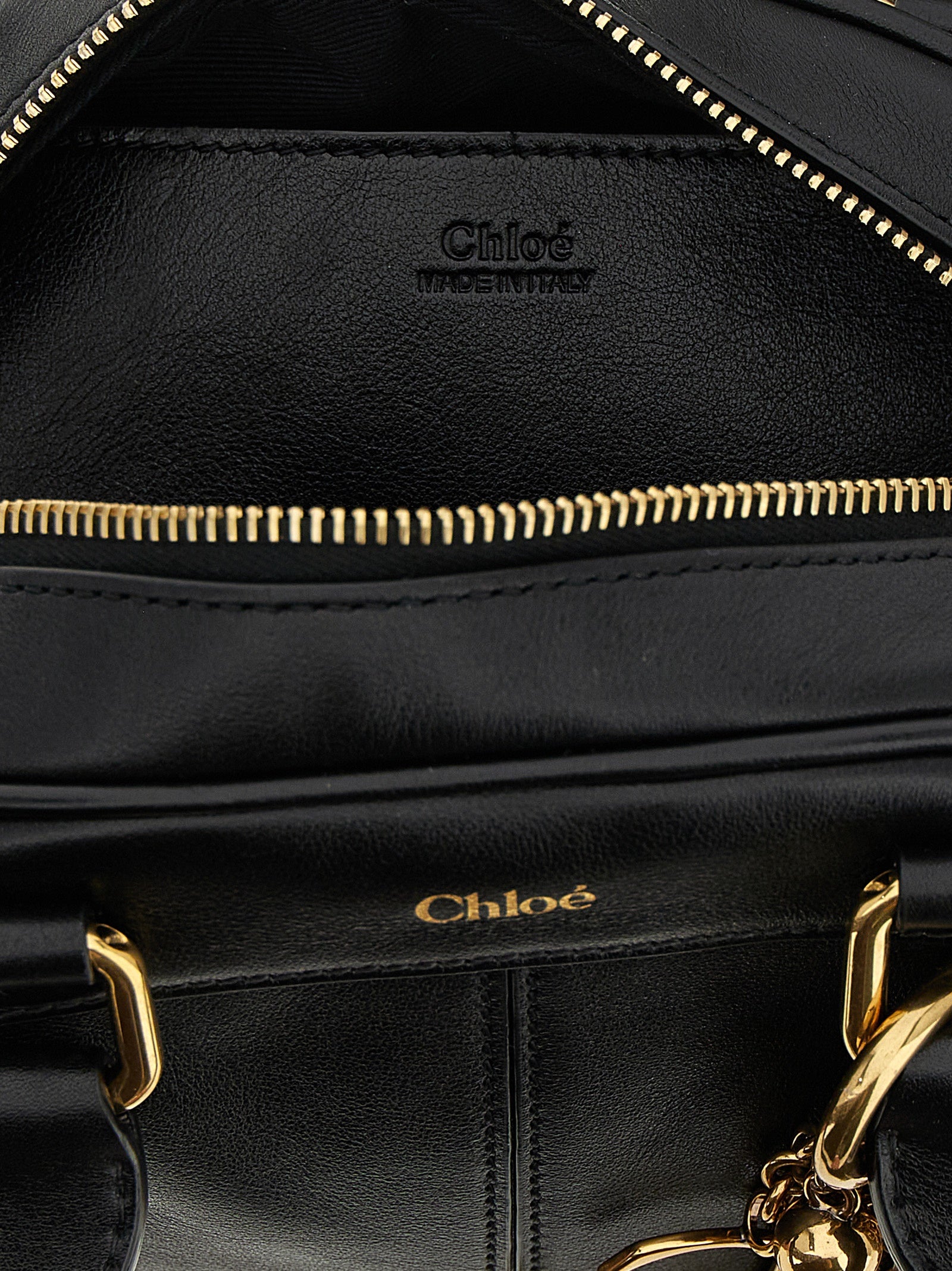Black Calfskin Handbag Bag