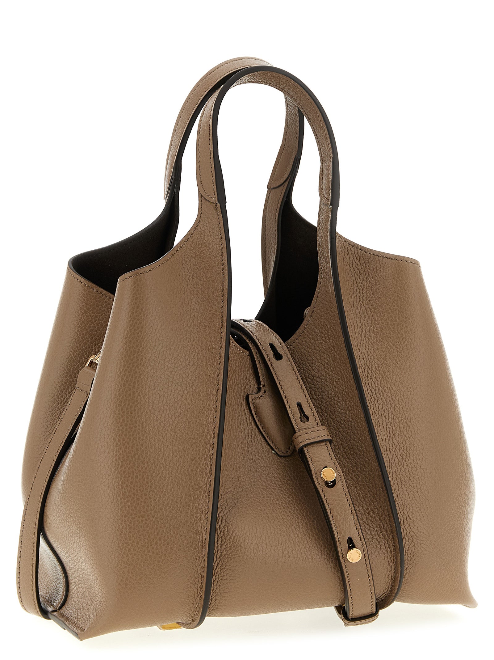 Beige Calfskin Handbag Bag