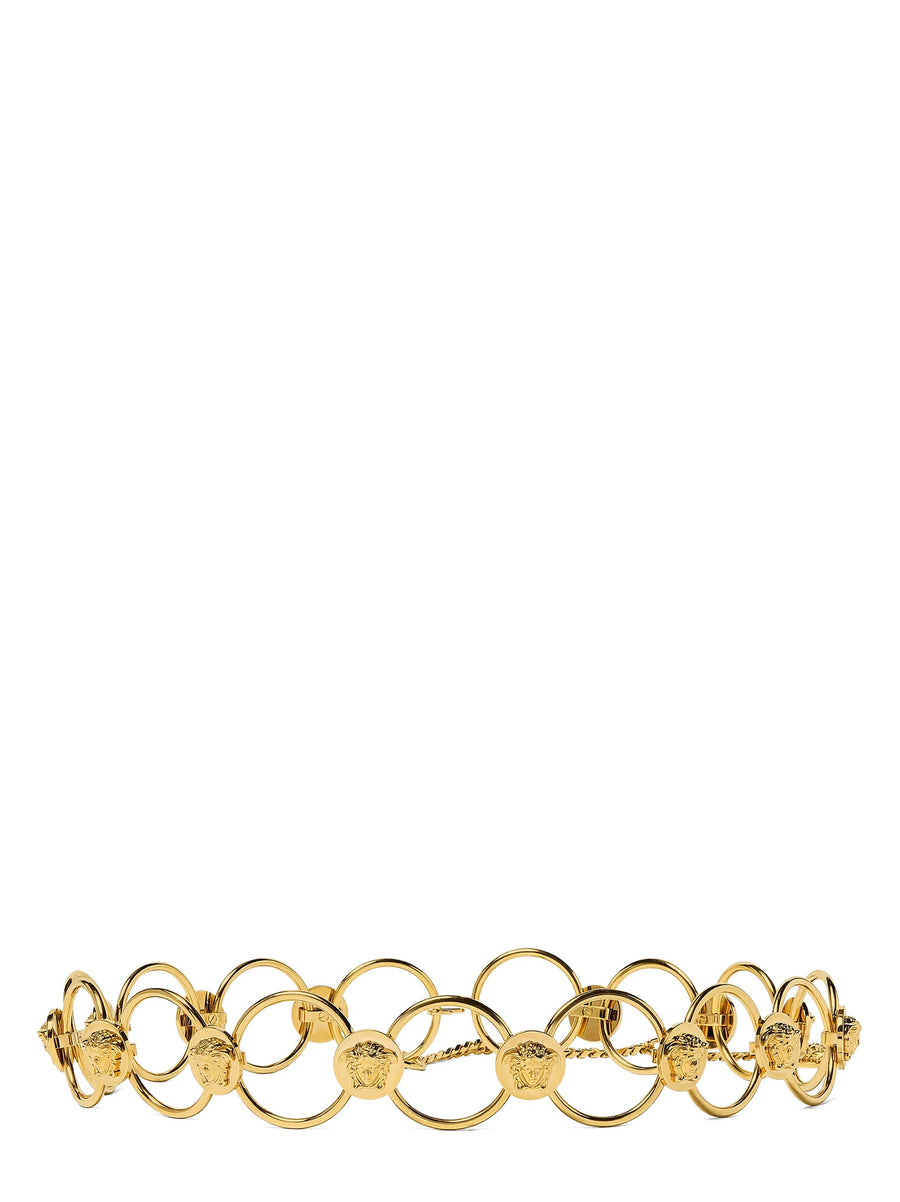 Versace 100% Brass belt in gold