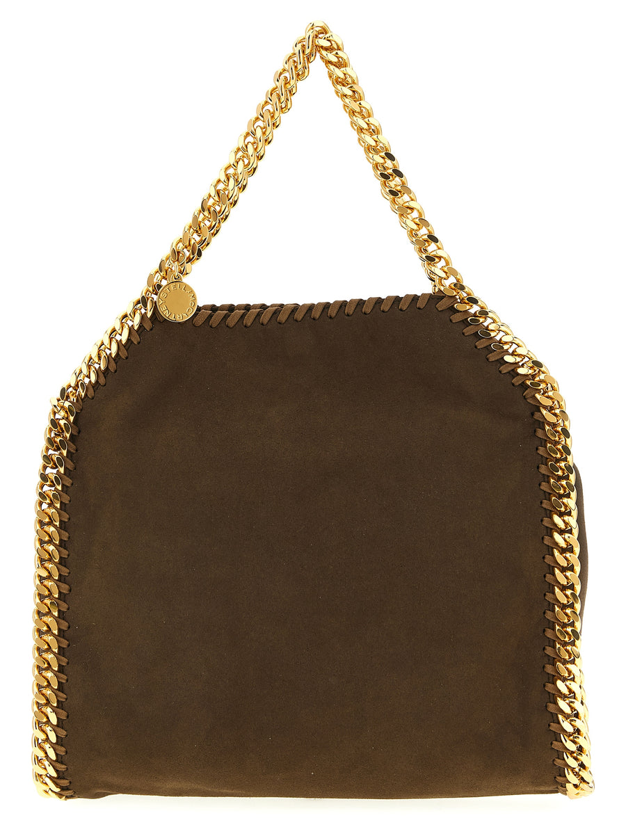 Stella McCartney 100% polyester shoulder bag in brown