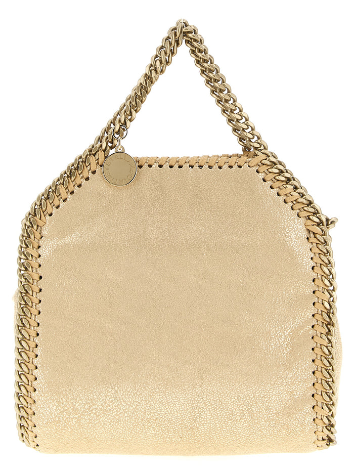 Gold Polyester Handbag Bag
