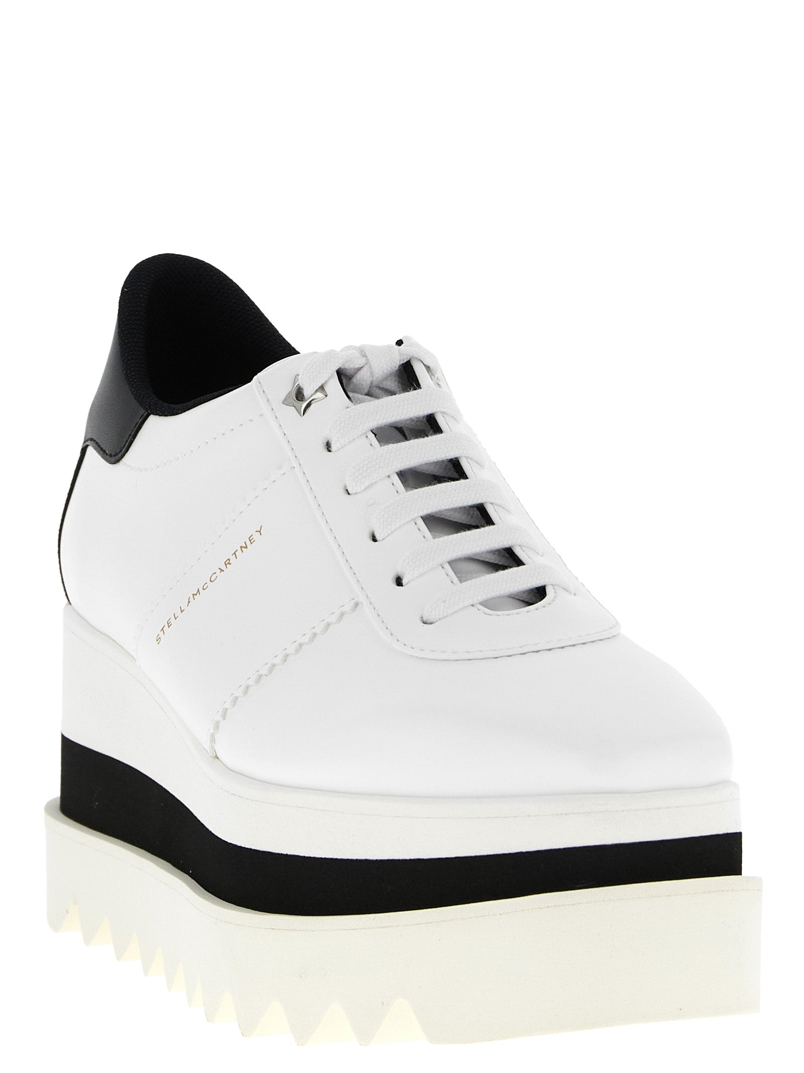 Stella McCartney 100% Polyurethane sneaker in white — view 2