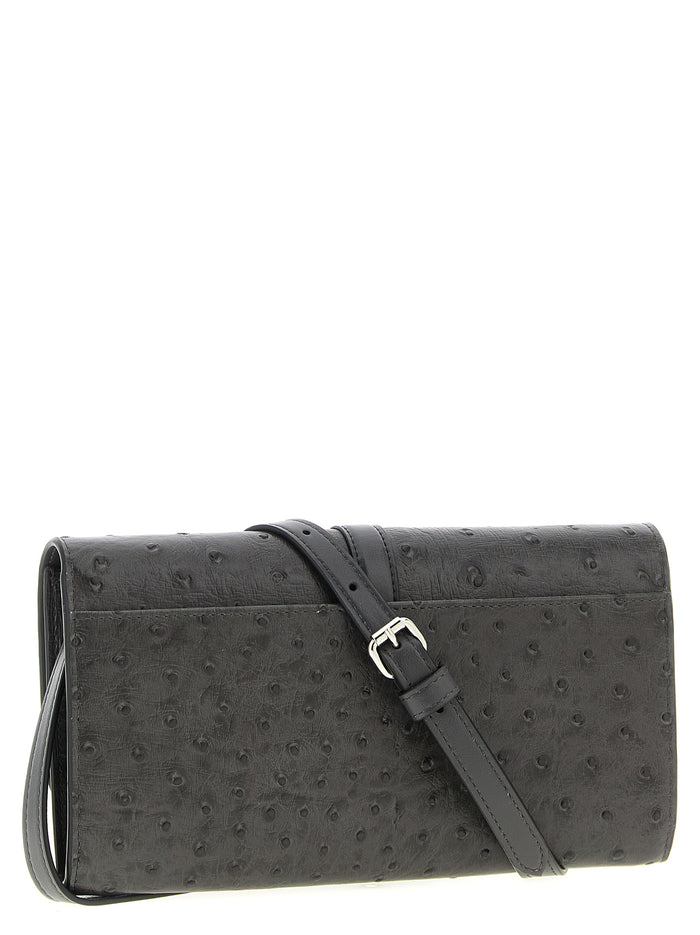 Stella McCartney 100% Polyamide wallet in black — view 2