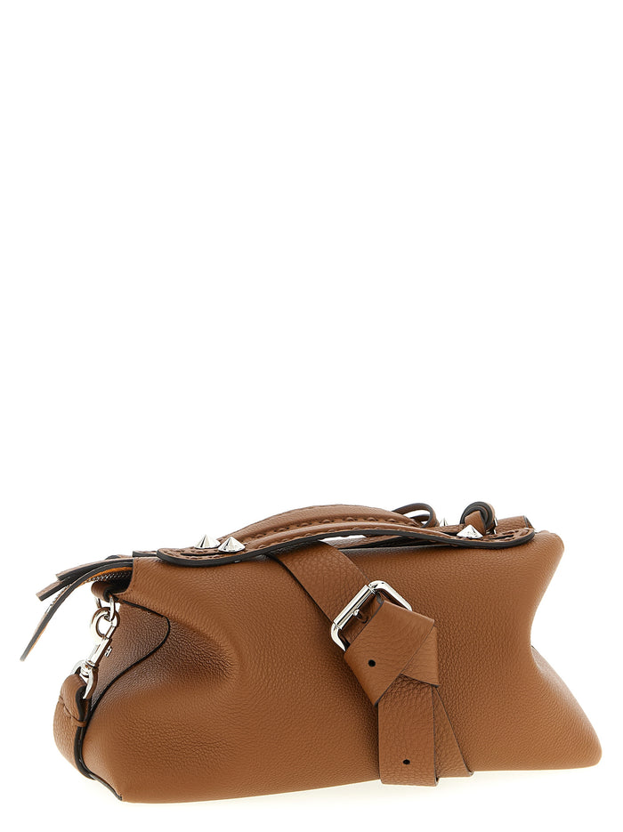 Brown Calfskin Handbag Bag
