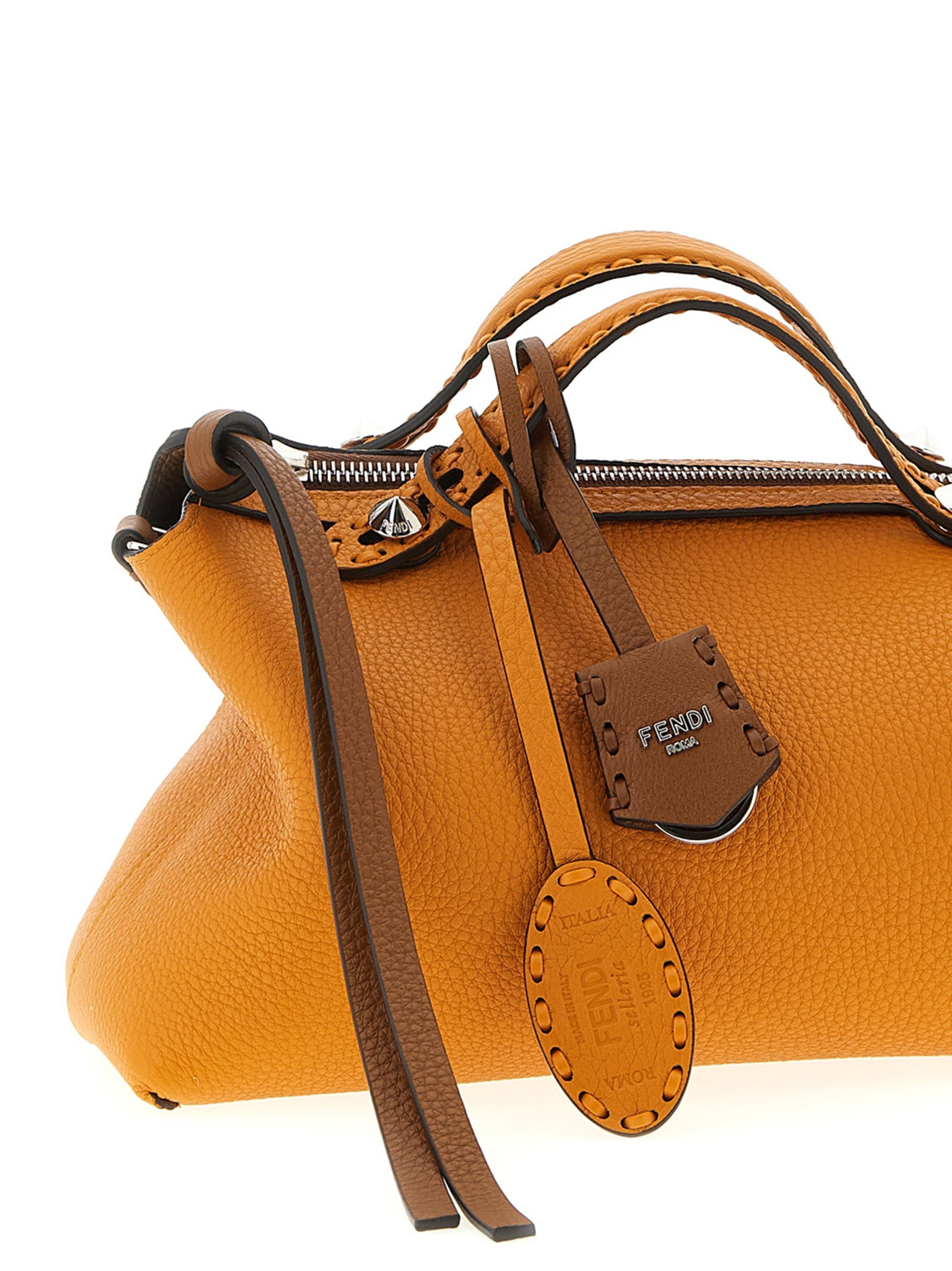 Brown Calfskin Handbag Bag