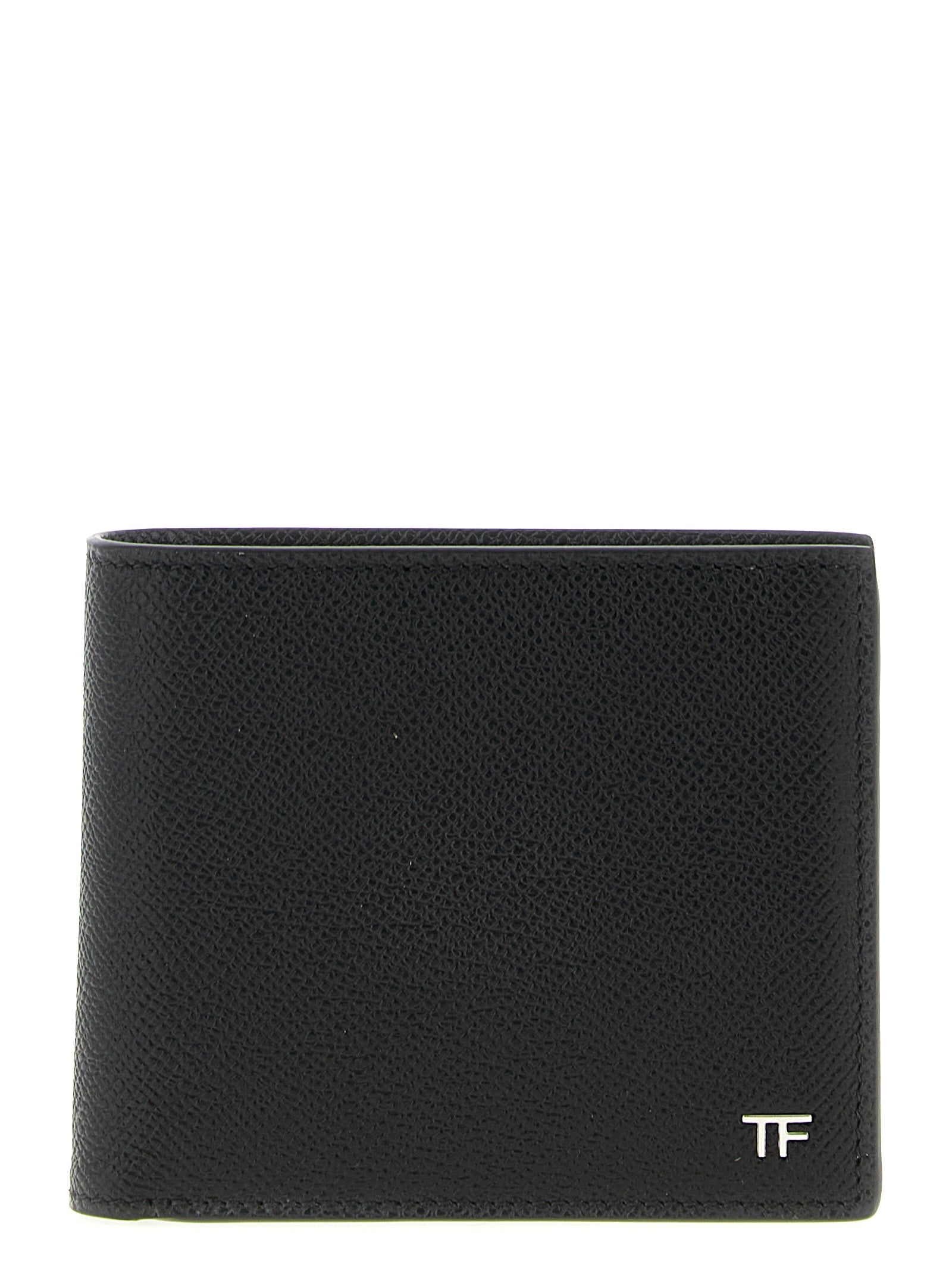Tom Ford 100% calfskin leather wallet in black