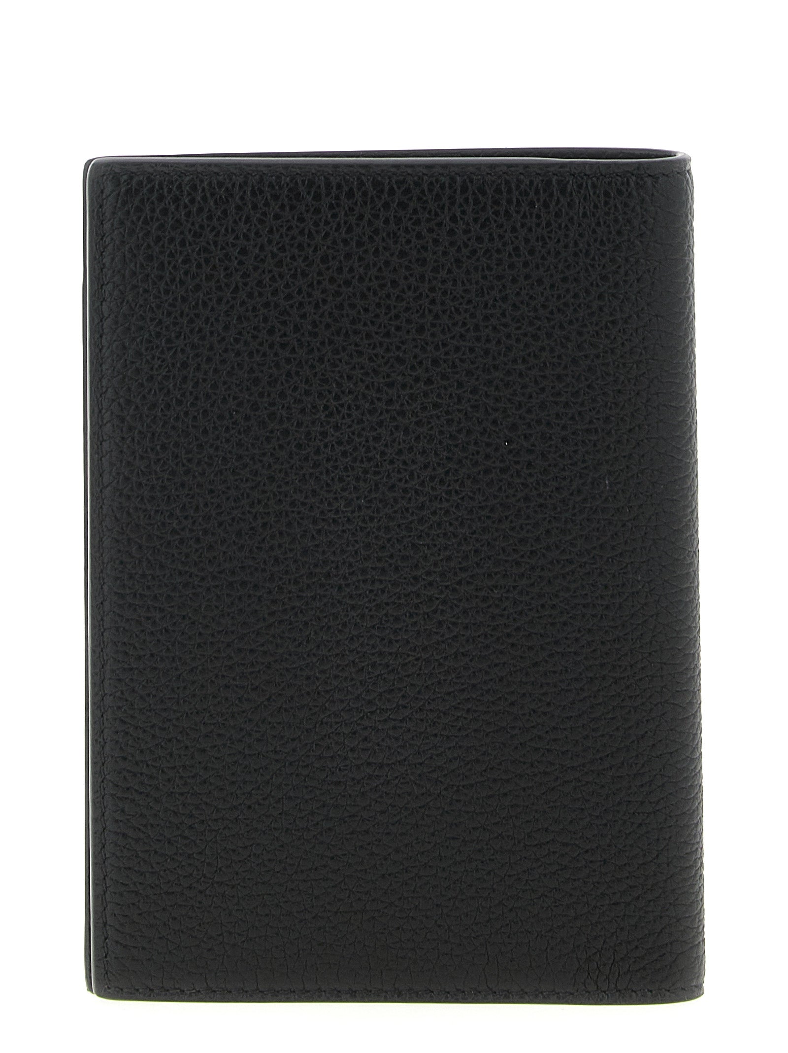 Tom Ford 100% calfskin leather wallet in black — view 2
