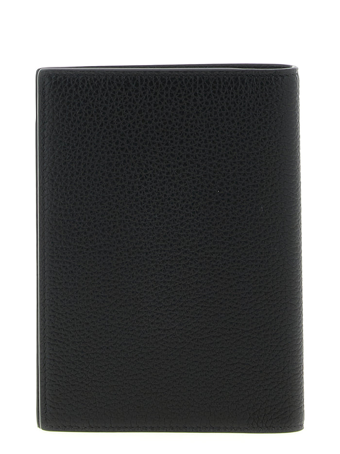 Tom Ford 100% calfskin leather wallet in black — view 2