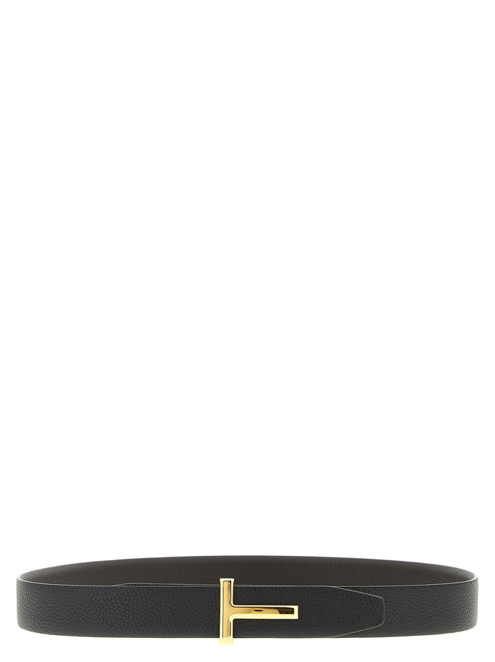 Tom Ford 100% calfskin leather belt in multicolor — view 2