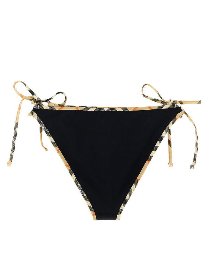 Burberry 73% polyamide swim briefs in black — view 2