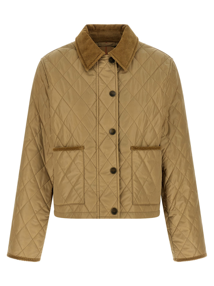 Burberry 100% polyamide jacket in beige