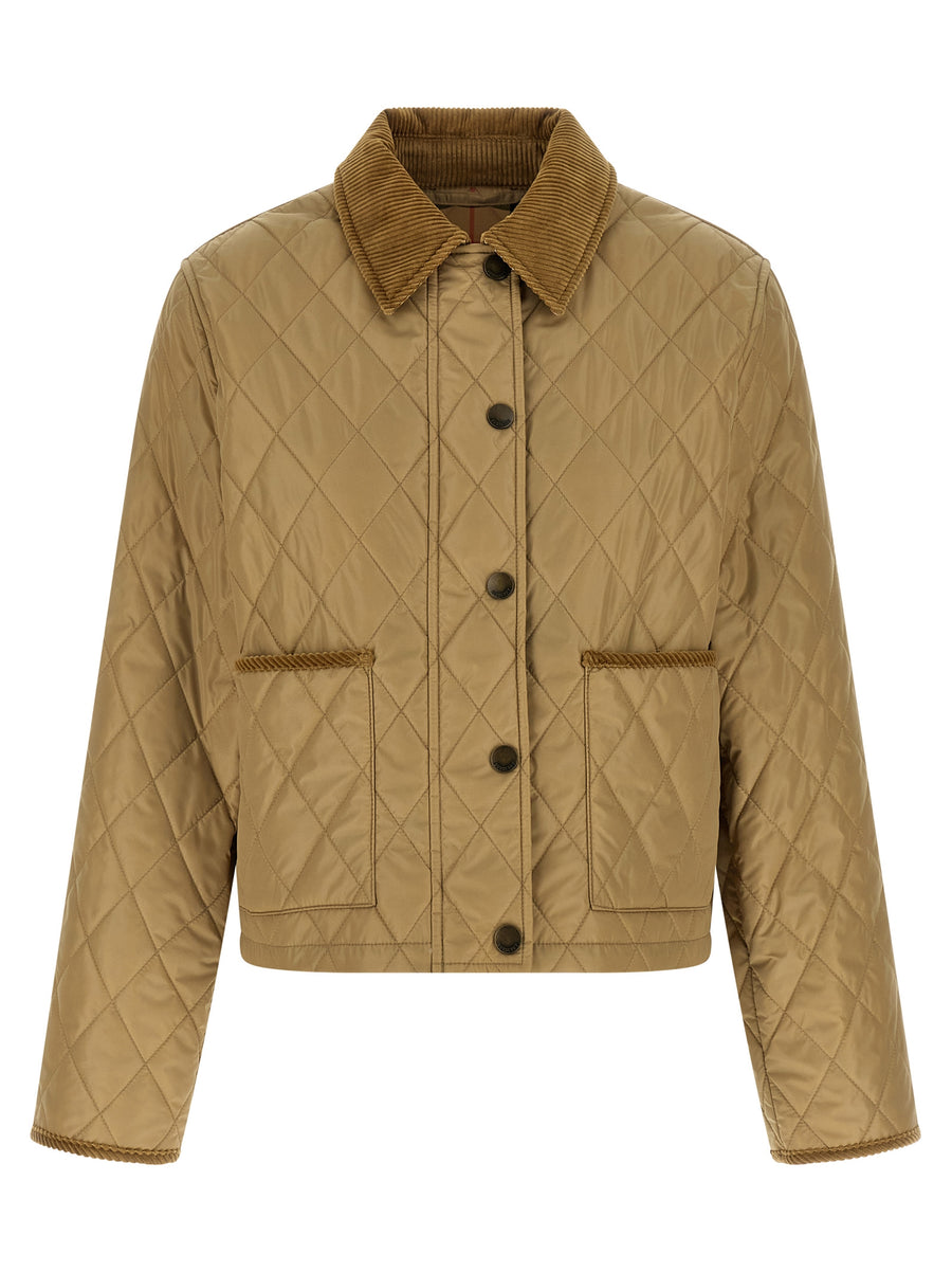 Burberry 100% polyamide jacket in beige