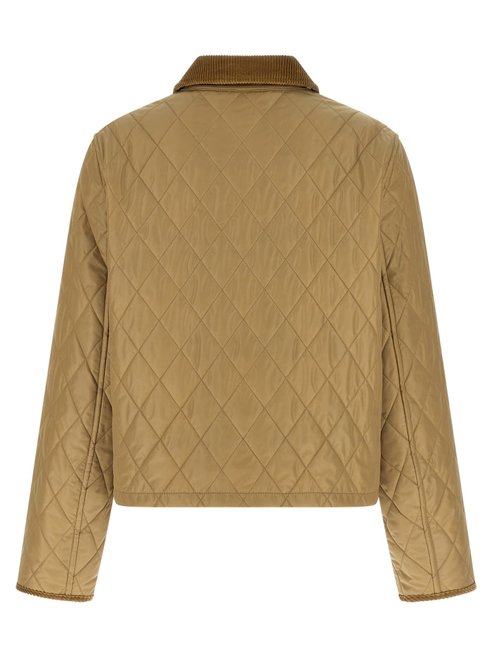Burberry 100% polyamide jacket in beige — view 2