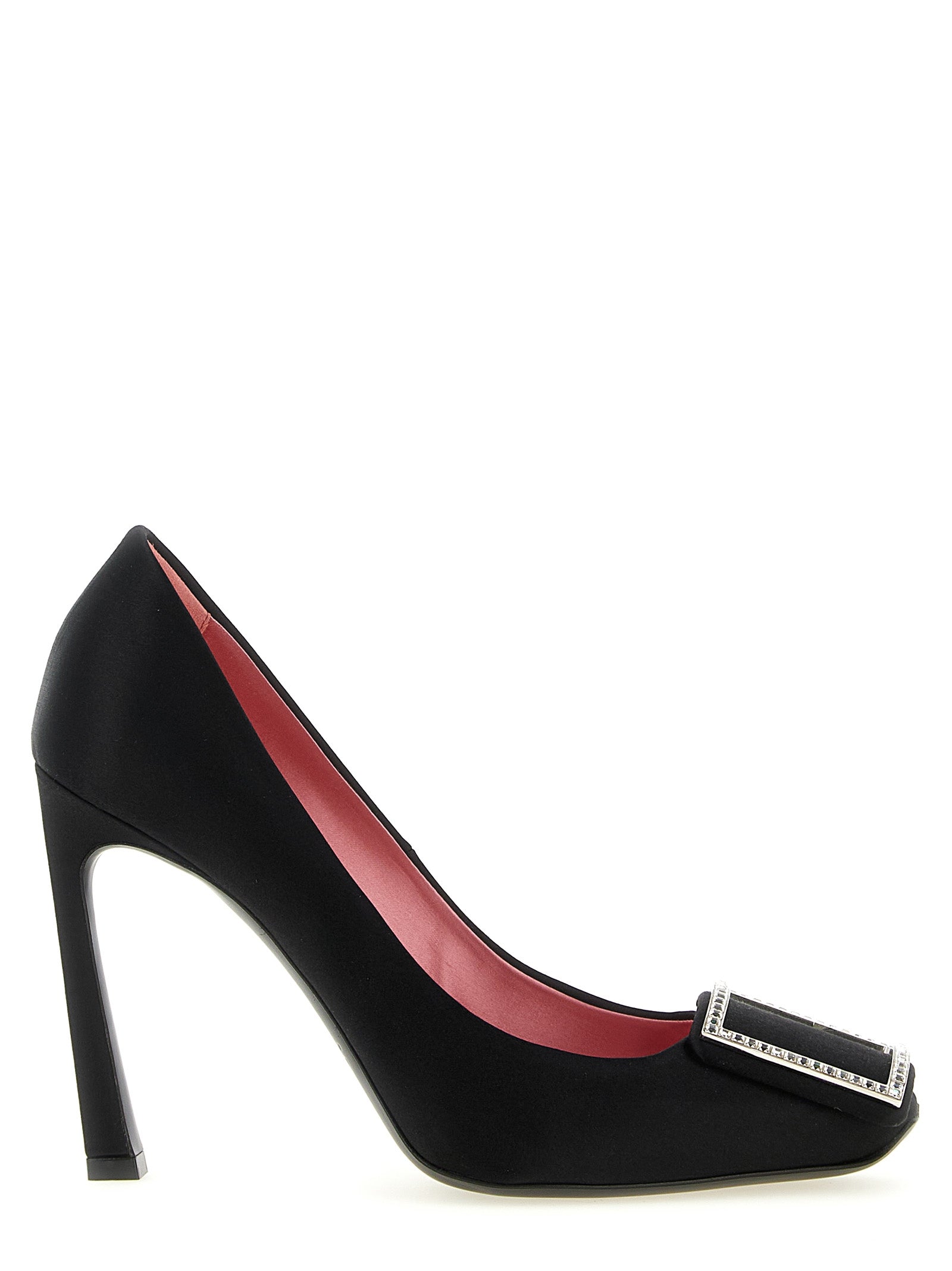Roger Vivier 68% Viscose pump in black