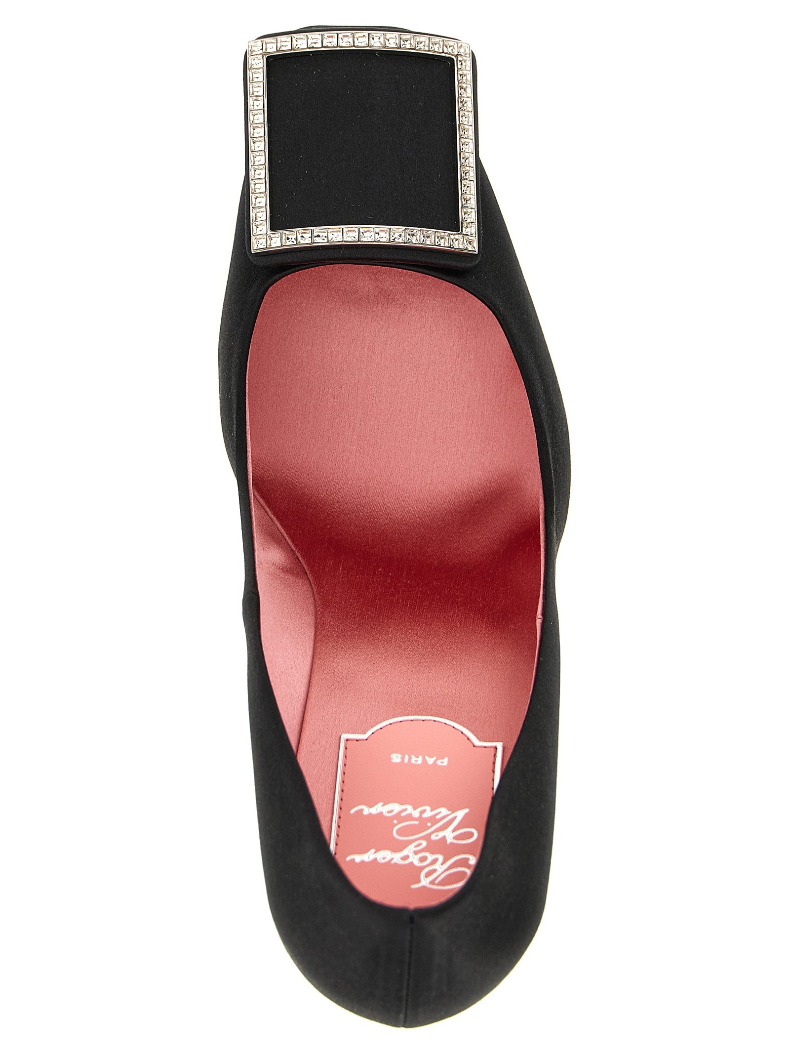 Roger Vivier 68% Viscose pump in black — view 4