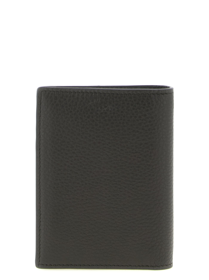 Saint Laurent 100% calfskin leather (Bos Taurus) wallet in brown — view 2
