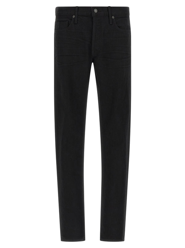 Tom Ford 98% cotton jeans in black