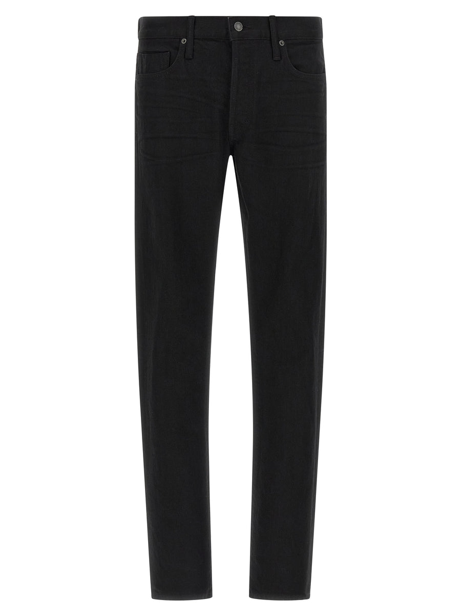 Tom Ford 98% cotton jeans in black