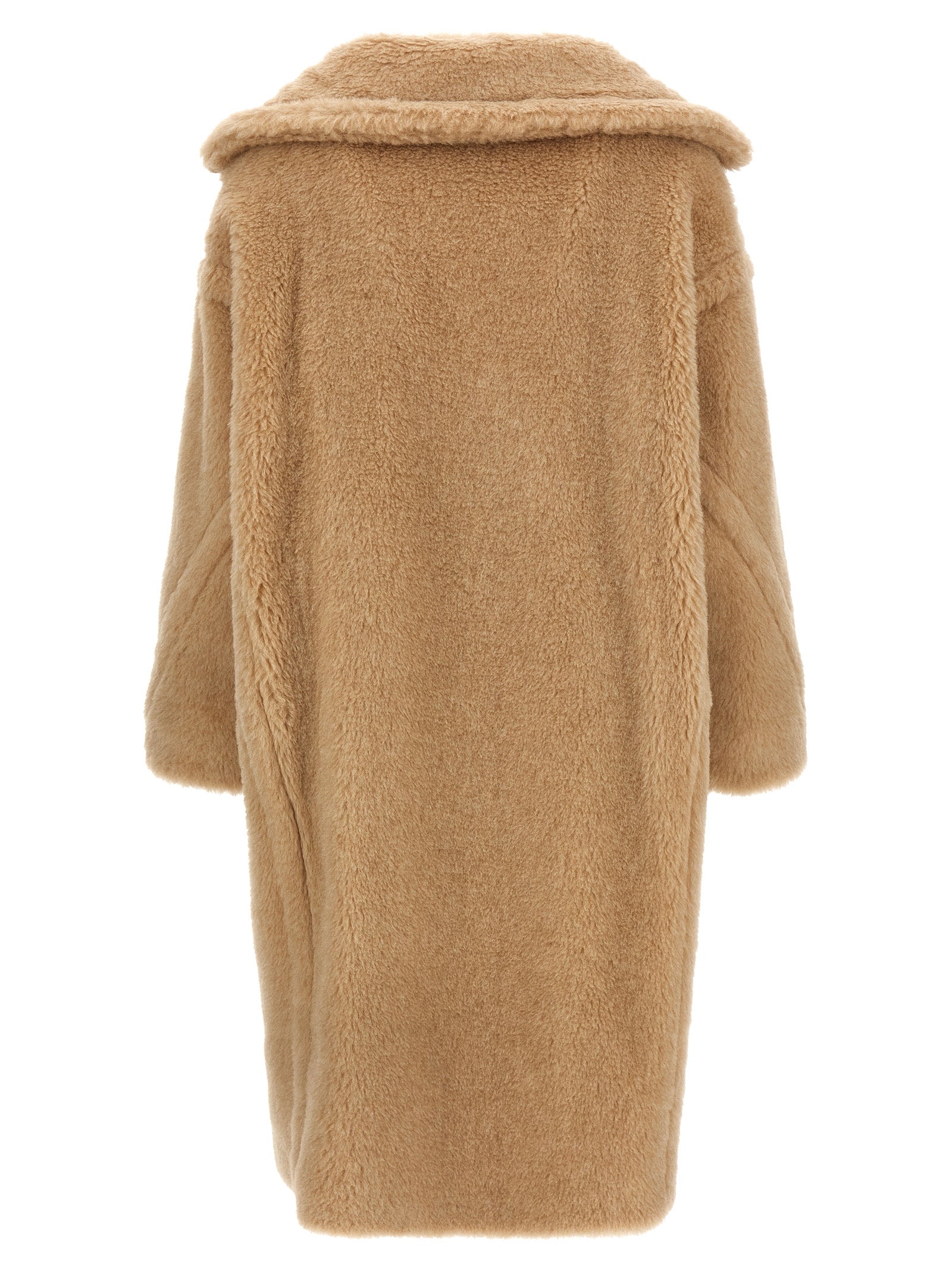 Max Mara 62% Alpaca coat in beige — view 2
