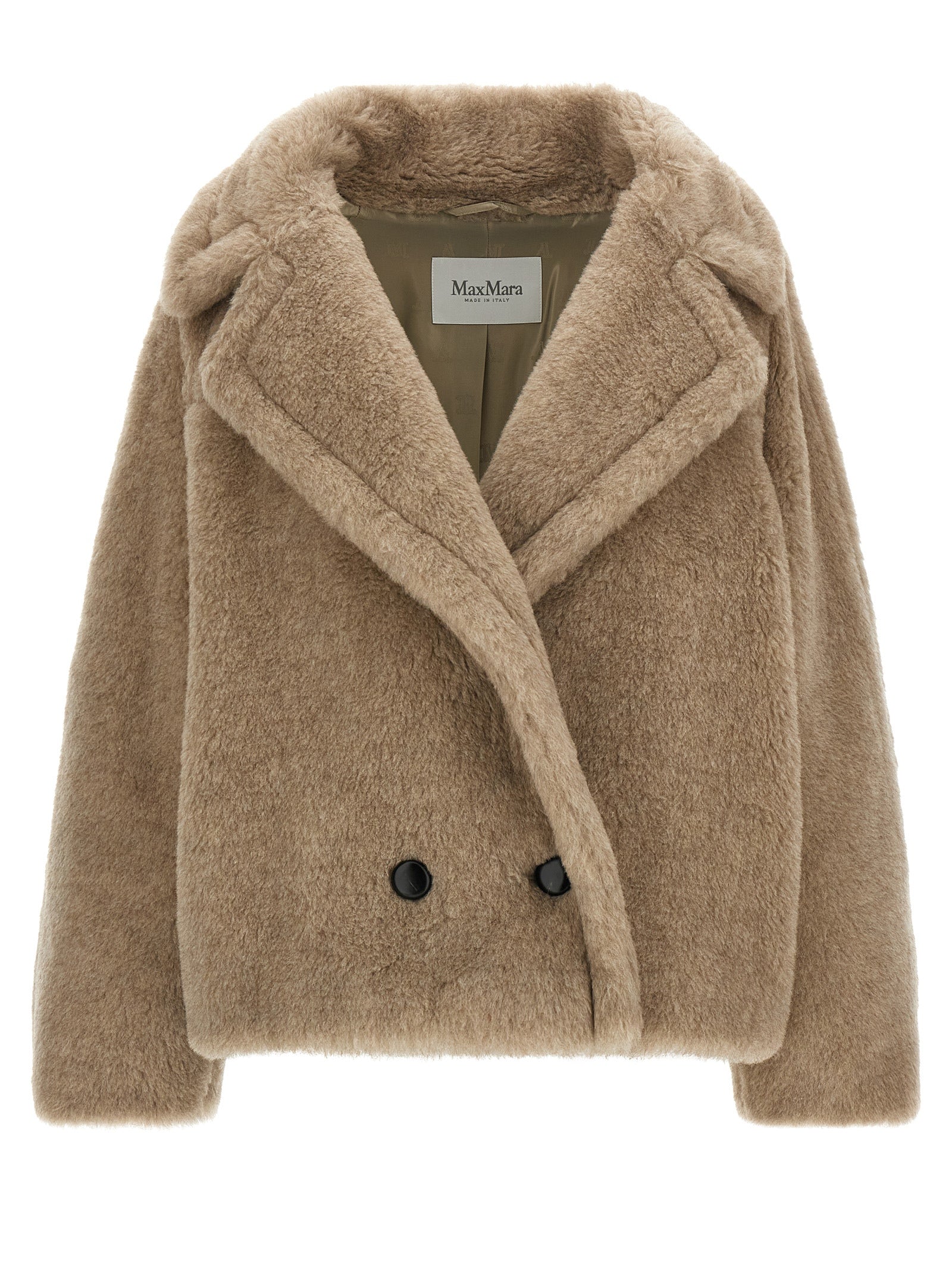 Max Mara Alpaca coat in beige