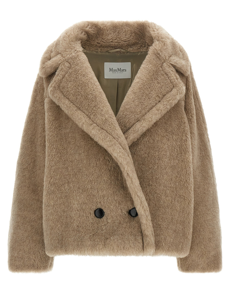 Max Mara Alpaca coat in beige