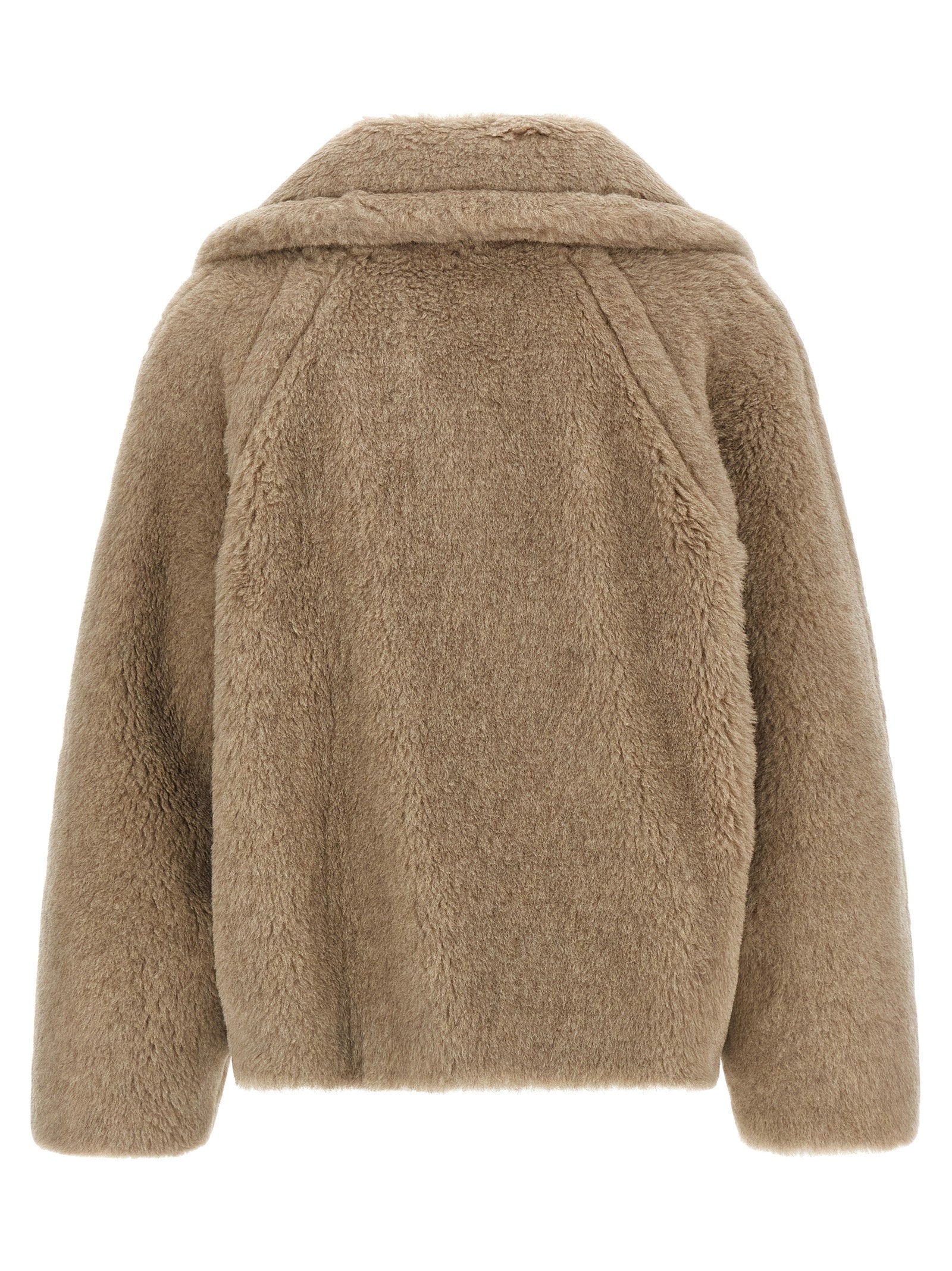 Max Mara Alpaca coat in beige — view 2