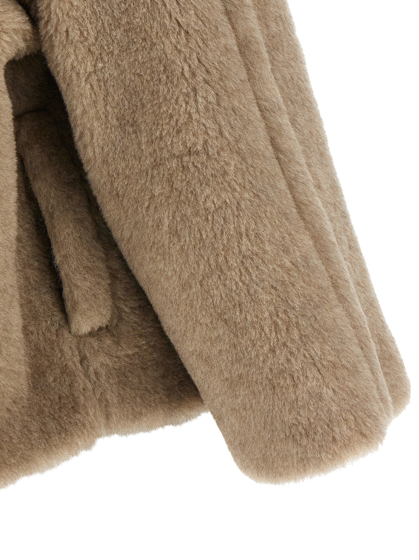 Max Mara Alpaca coat in beige — view 4