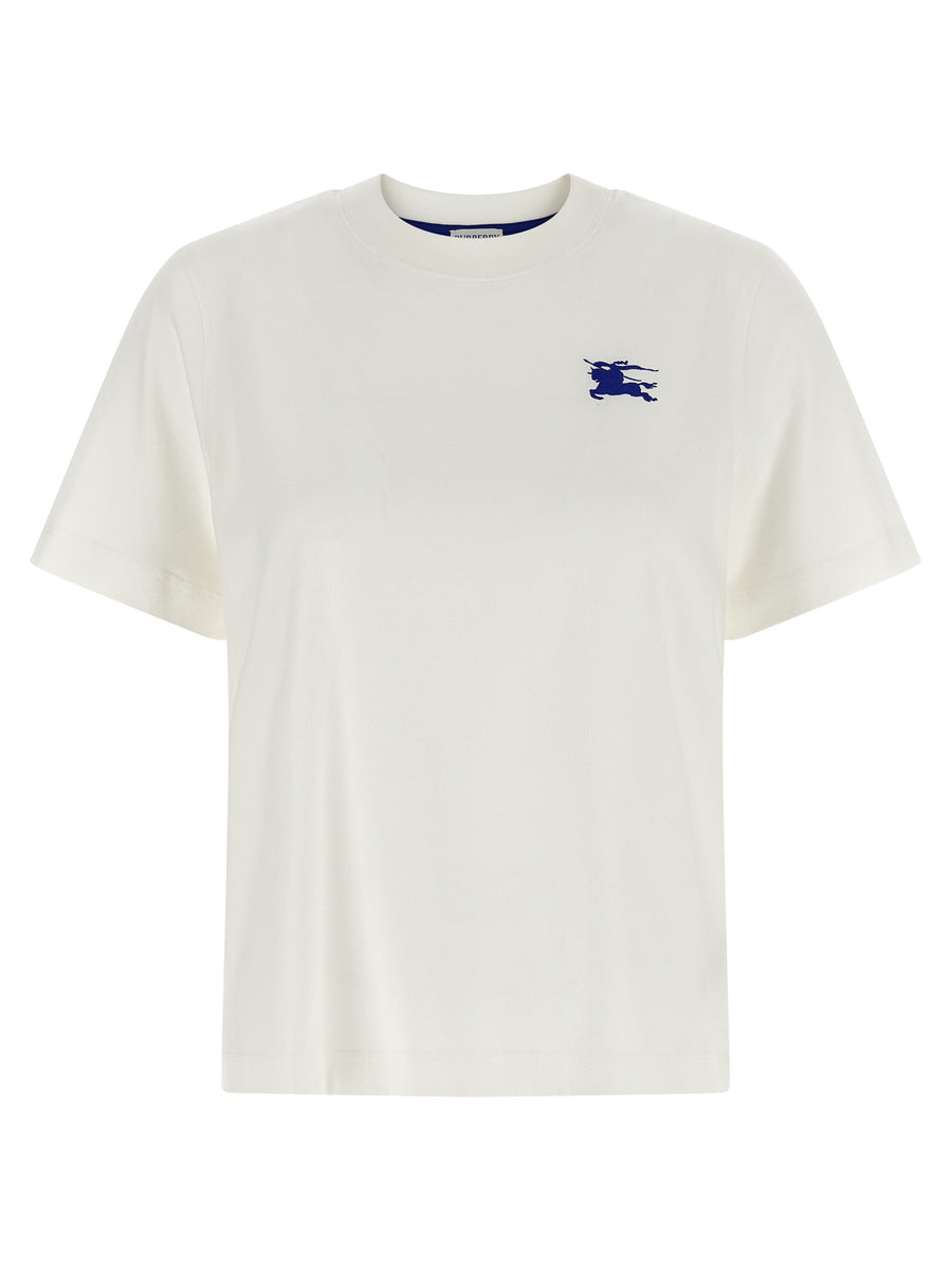 Burberry 100% cotton t-shirt in white