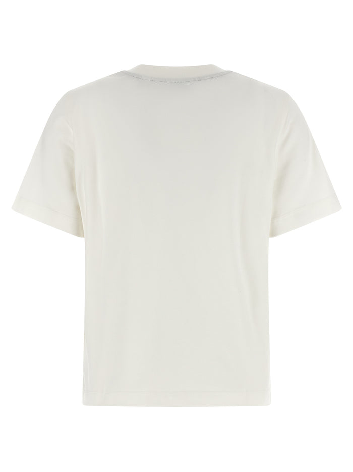 Burberry 100% cotton t-shirt in white — view 2