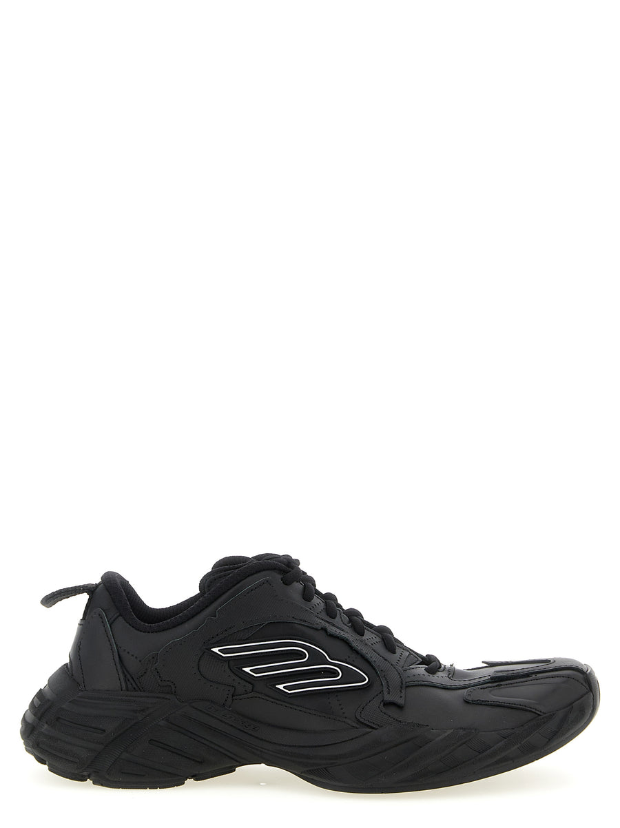 Balenciaga 95% calf leather sneaker in black