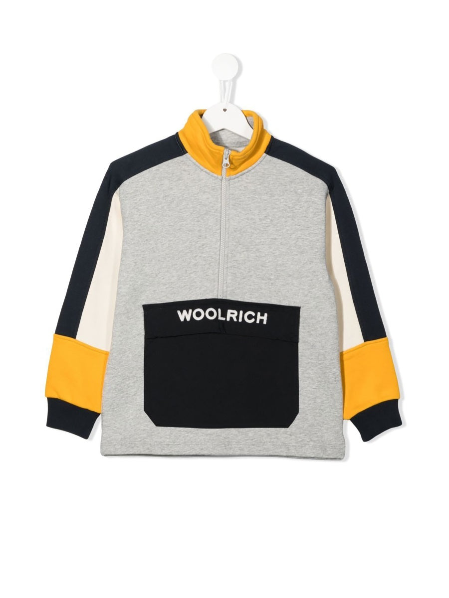 Anorak Colourblock Multicolour Cotton Polyester Jacket