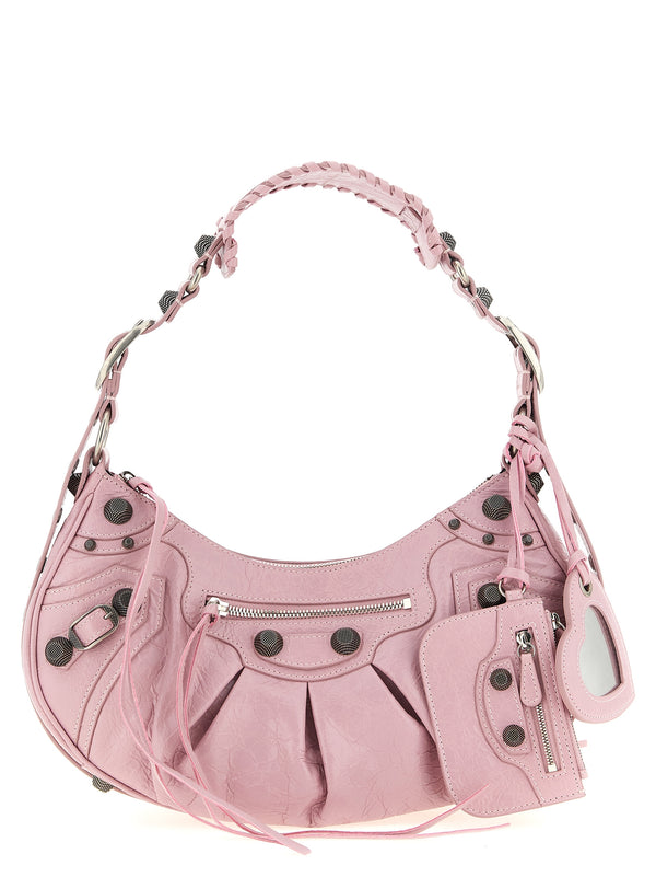 Balenciaga 100% Lamb Leather shoulder bag in pink