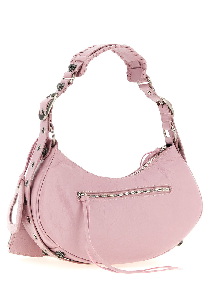 Multicolor Lamb Leather Shoulder Bag