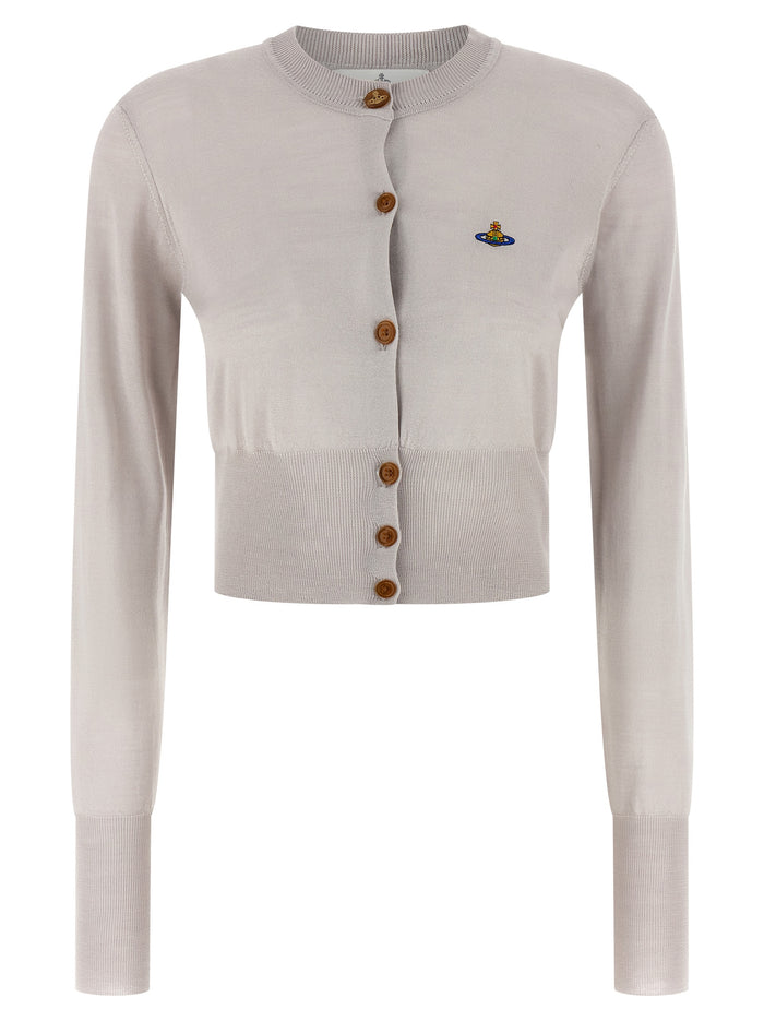 Vivienne Westwood 70% wool cardigan in gray