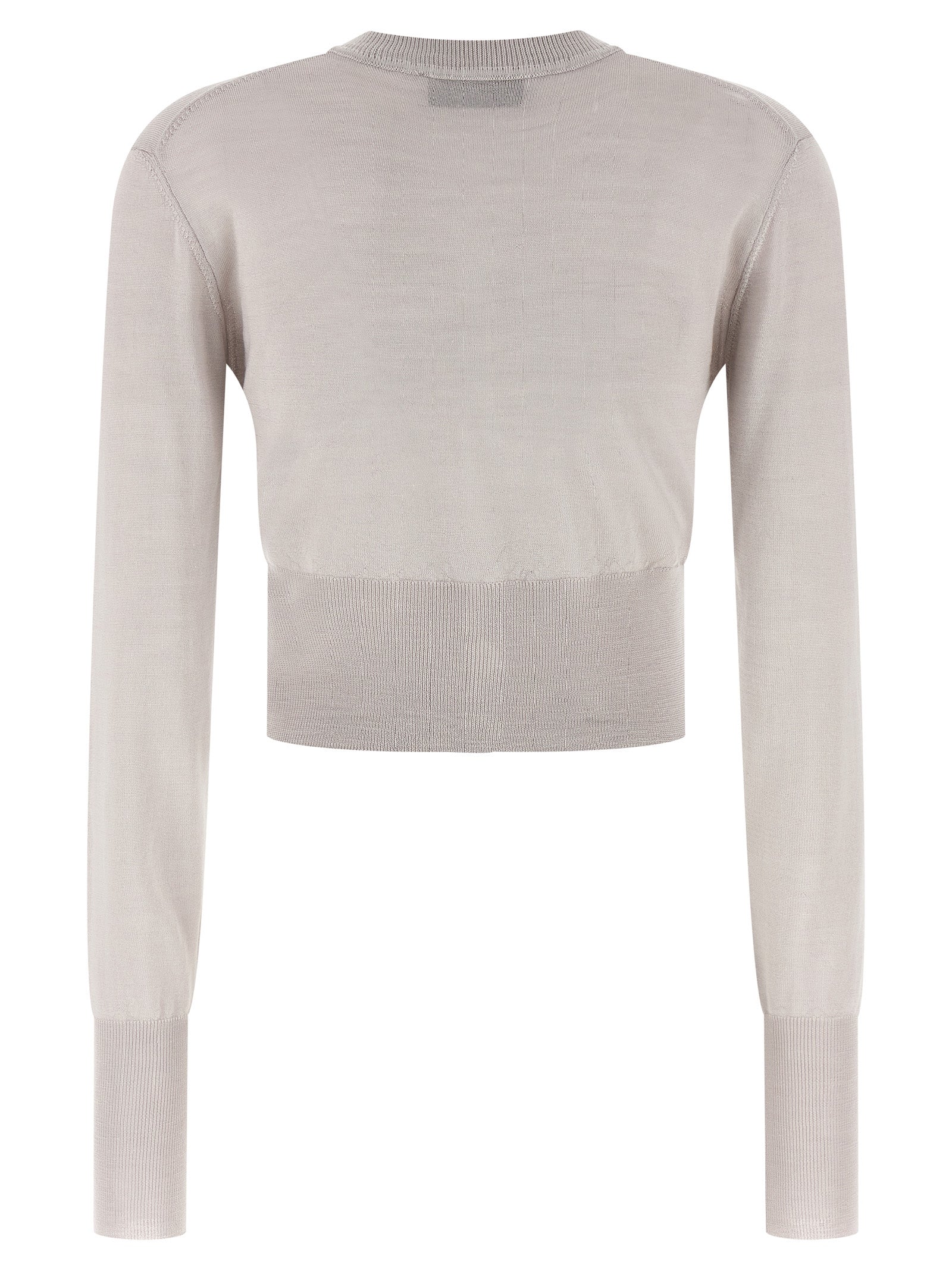 Vivienne Westwood 70% wool cardigan in gray — view 2