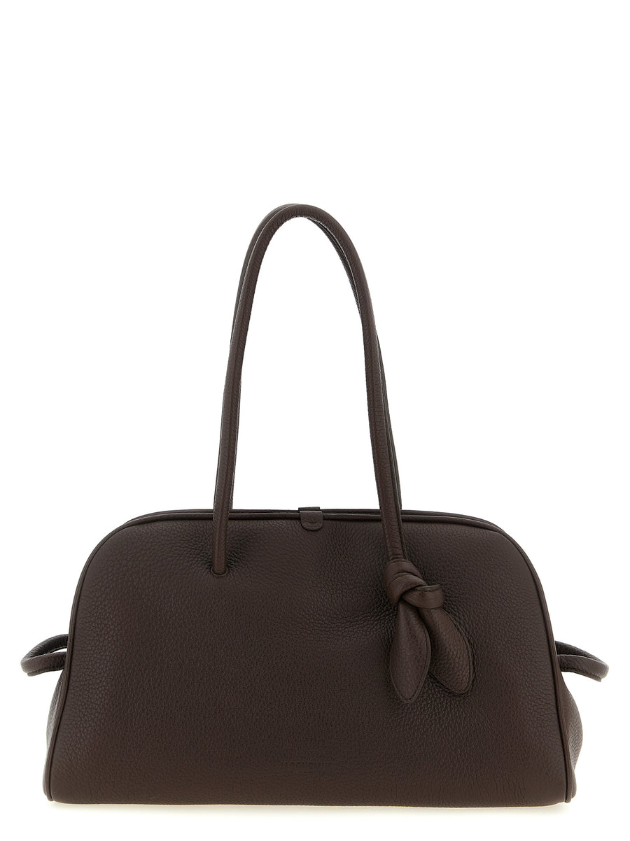 Jacquemus 100% Calfskin Leather (Bos Taurus) shoulder bag in brown