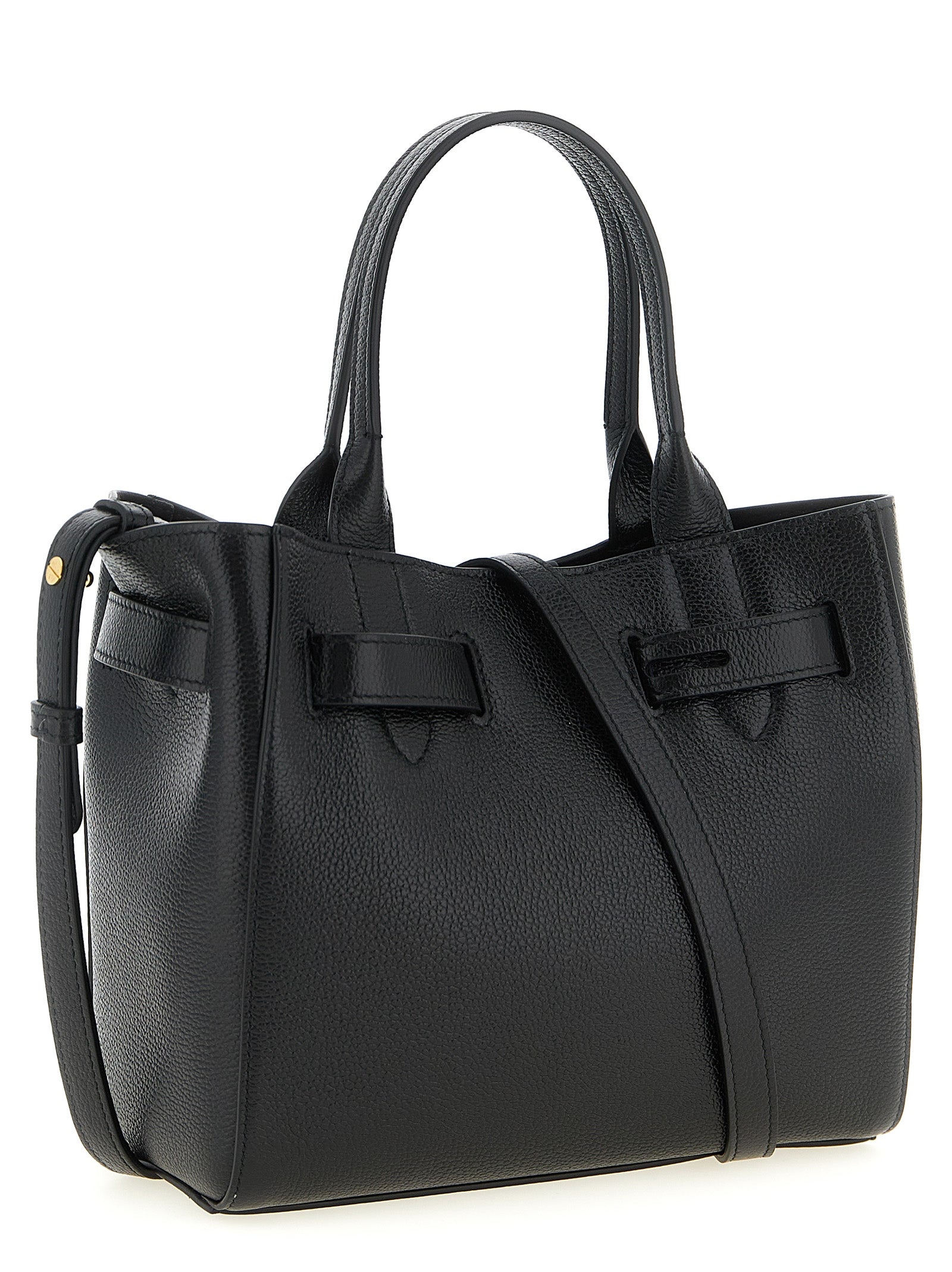 Black Calfskin Handbag Bag