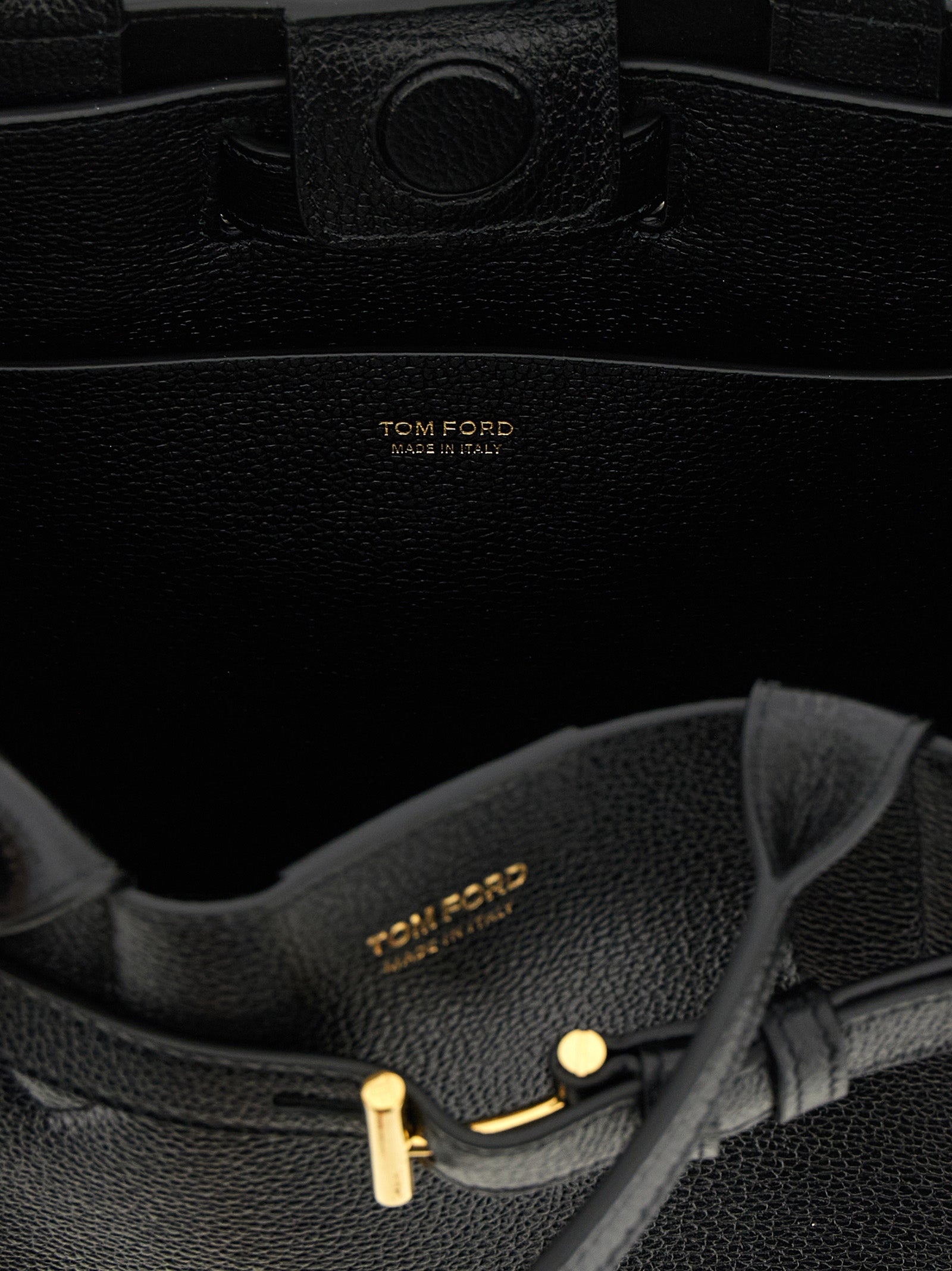 Black Calfskin Handbag Bag
