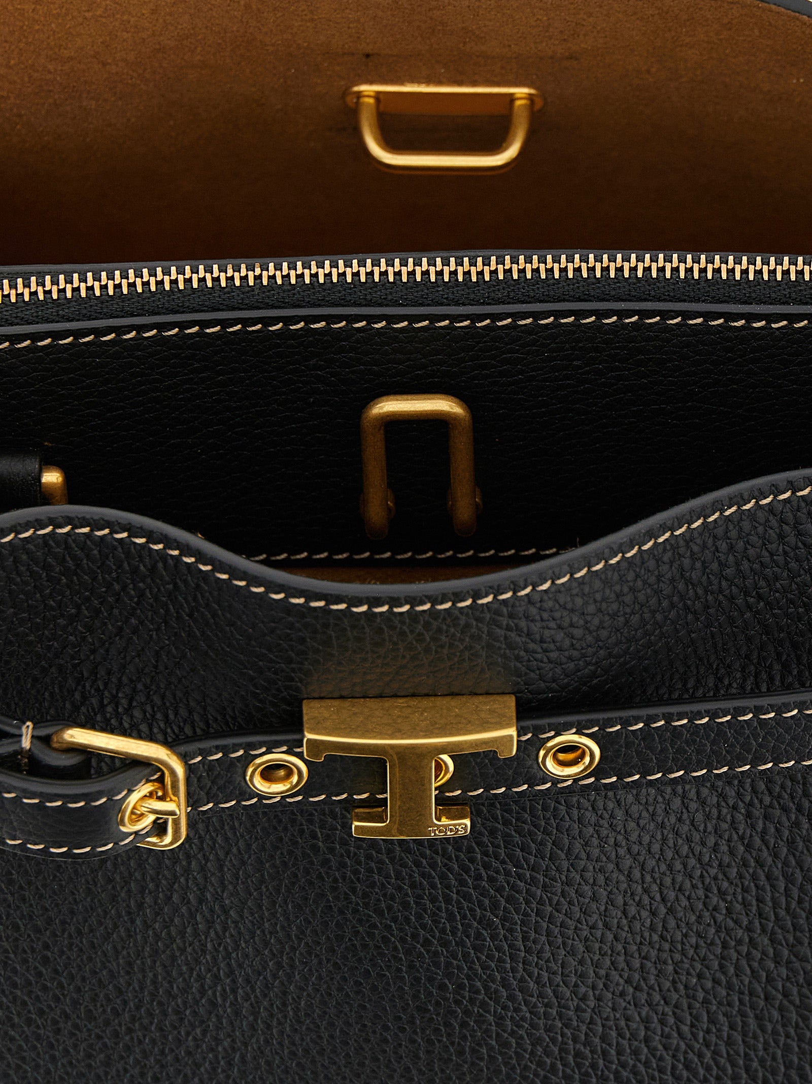 Black Calfskin Handbag Bag