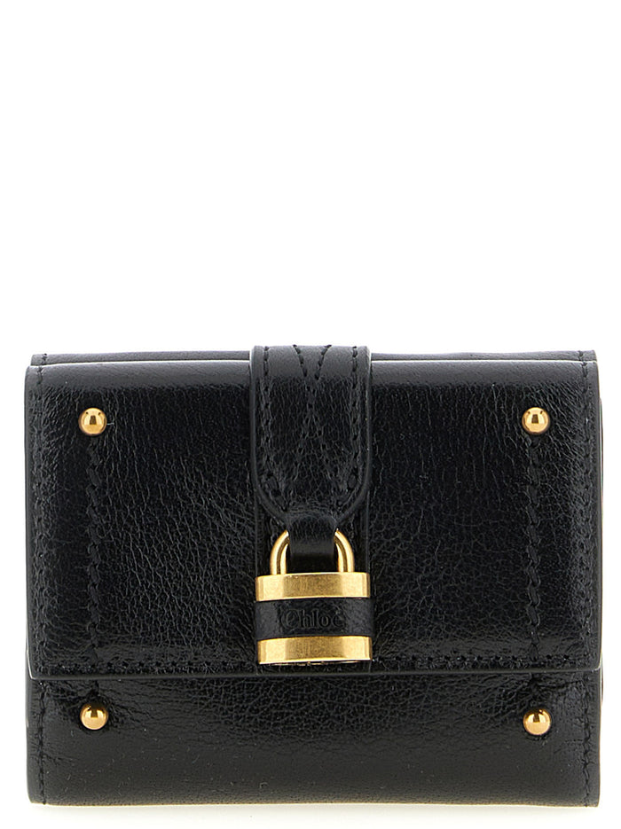 Chloé 100% Buffalo Leather wallet in black