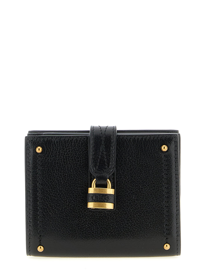 Chloé Buffalo leather wallet in black