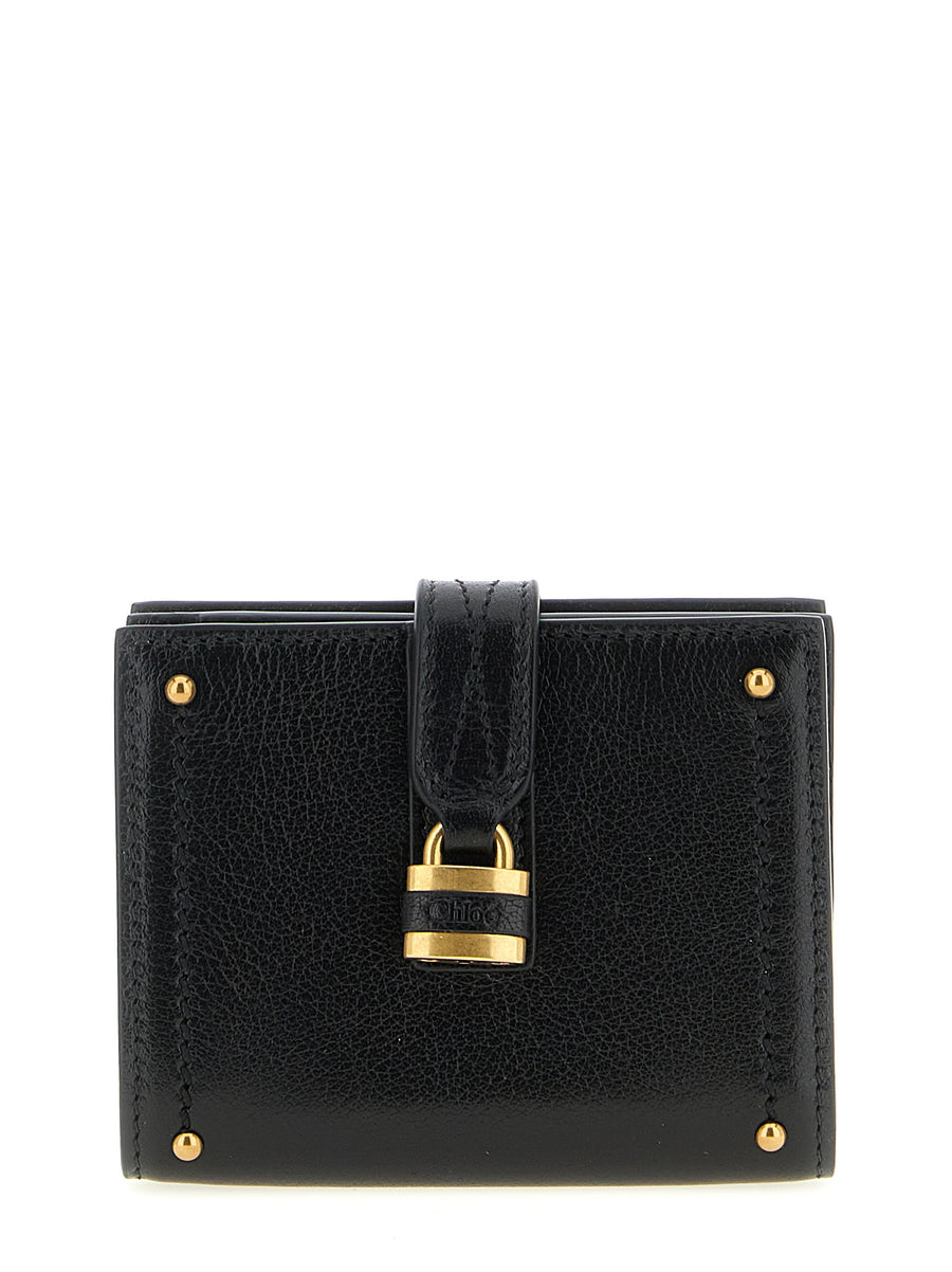 Chloé Buffalo leather wallet in black