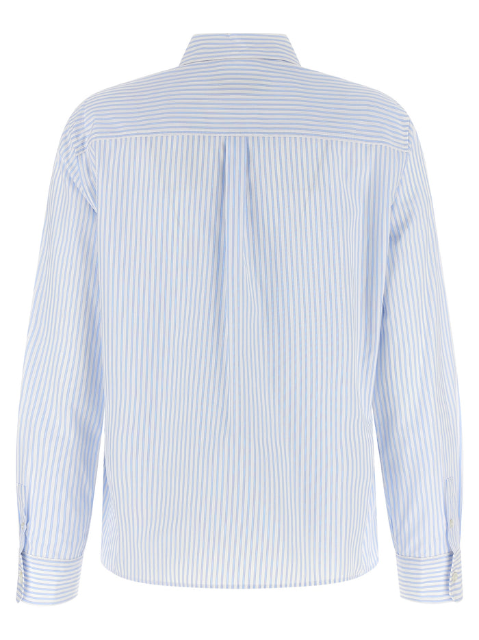 Max Mara 100% Cotton blouse in blue — view 2