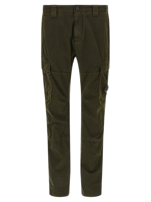 C.P. Company 98% Cotton cargo pants in green