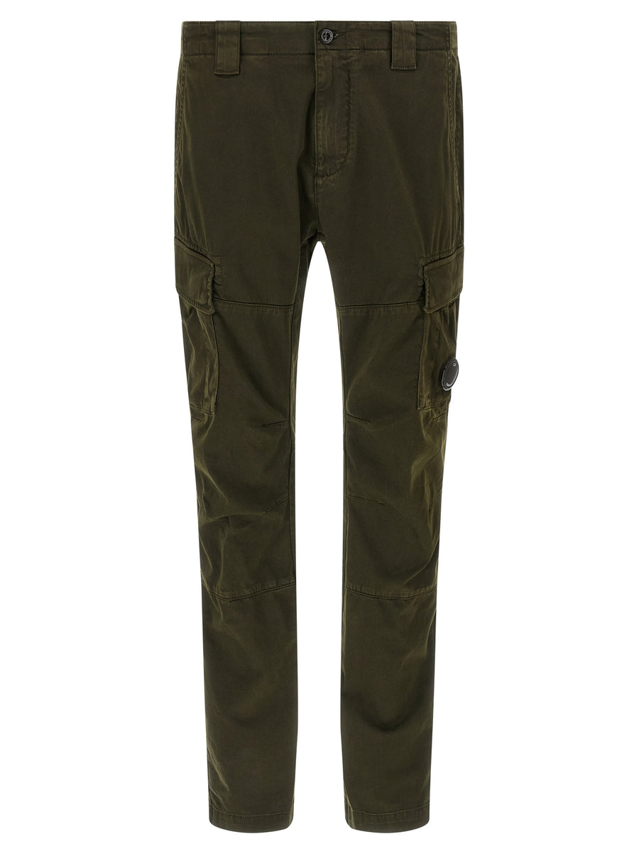C.P. Company 98% Cotton cargo pants in green